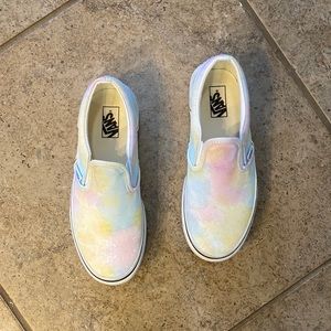Girls tie dye vans